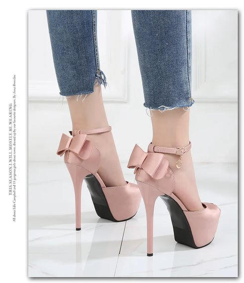 Elegant Peep Toe Platform High Heels Pumps for Women - Stylish Wedding Shoes with Stiletto Heels & Slingback Design Perfect for Brides and Special Occasions